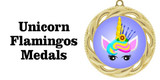 Unicorn - Flamingos Medals